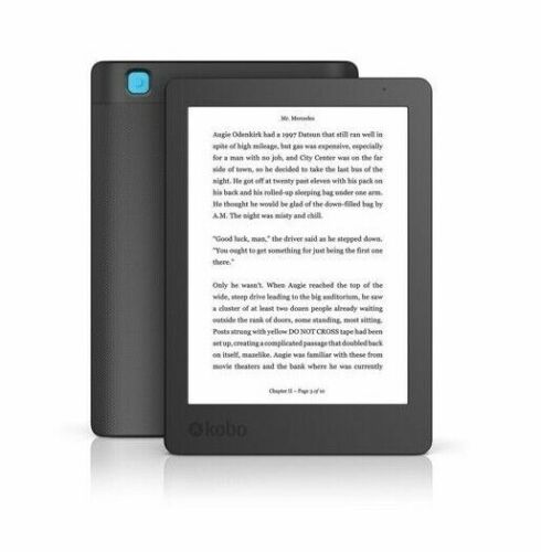 Kobo Sage eReader 8? HD Touchscreen Waterproof Bluetooth WiFi 32GB Black  NEW 681495008476