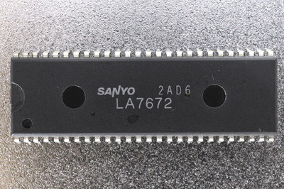 Sanyo LA7672 Color TV Signal Processor for NTSC Systems PLL Detection