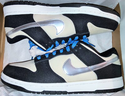 Nike Dunk Low Glow in the Dark Starry Laces DZ4712-001 Men s 9.5 Women s 11 NEW!