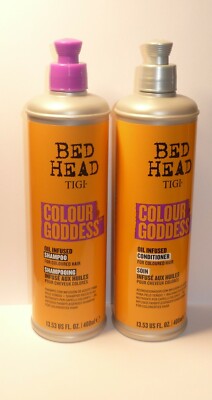 tigi bed head Color Goddess Oil Infussed Shampoo  400ml + Conditioner 400ml