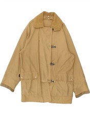 Fay Womens Overcoat Uk 16 Large Beige Ae05