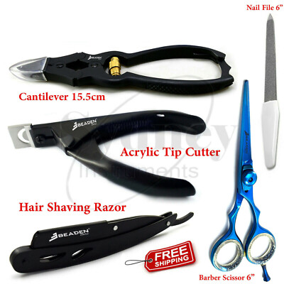 Professional Podiatrist Nail Care Kit Manicure Clipper Cutter Nail File Podiatry