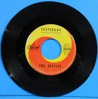 THE BEATLES YESTERDAY ~ ACT NATURALLY 7" 45 RPM 1965 NICE CONDITION! VG!!D