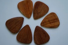 Timber Tones Luxury Wood Guitar Pick - Ironwood - Single Pick