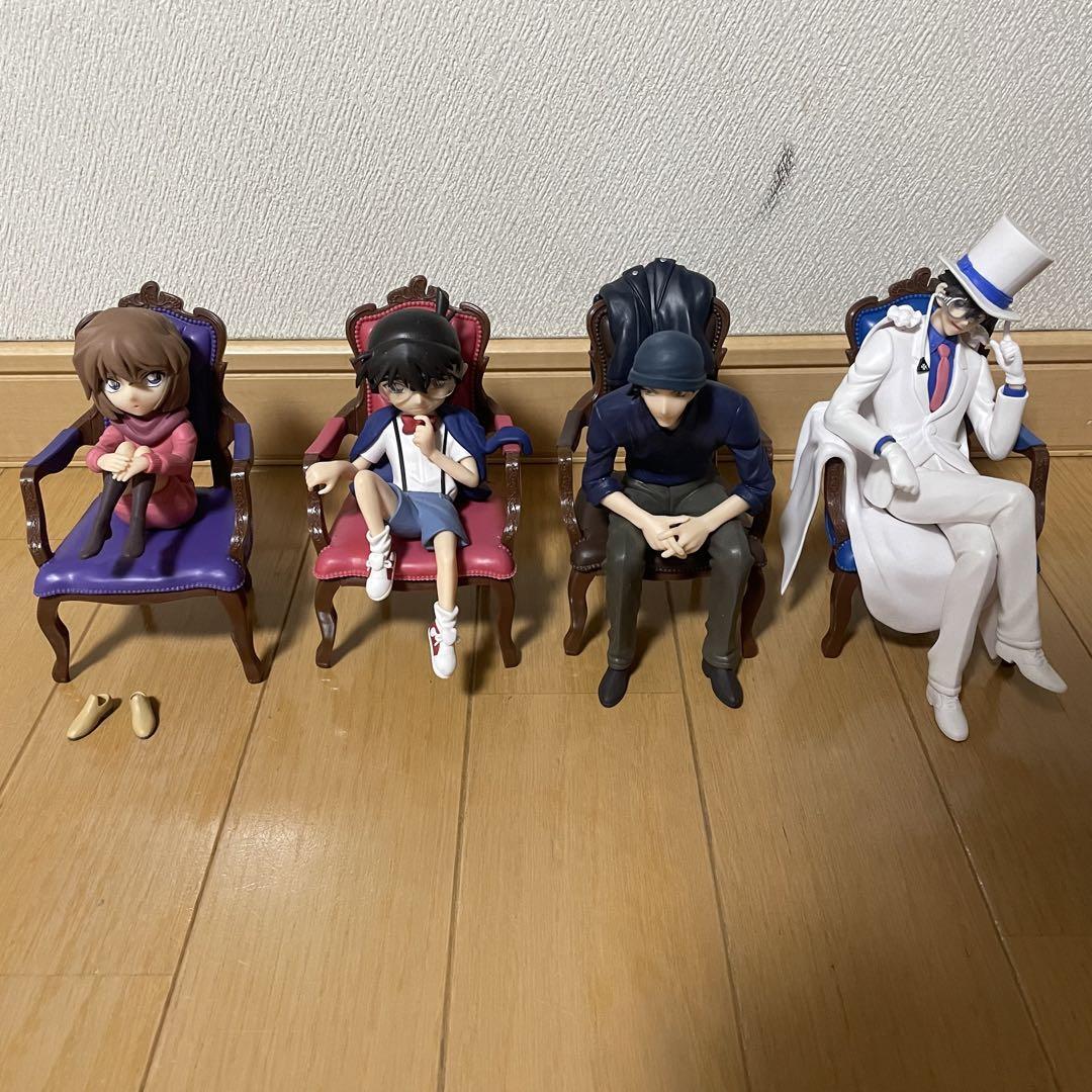 Juego de 4 figuras de acción Detective Conan Premium Grace Situación