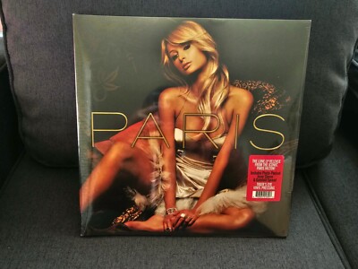 Paris Hilton Record LP New Sealed Hyper Sticker Tiger's Eye Colour Vinyl Limited