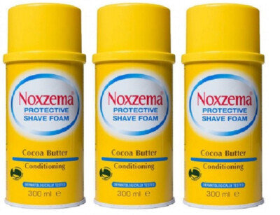 Noxzema Cocoa Butter Rasierschaum 3 x 300ml