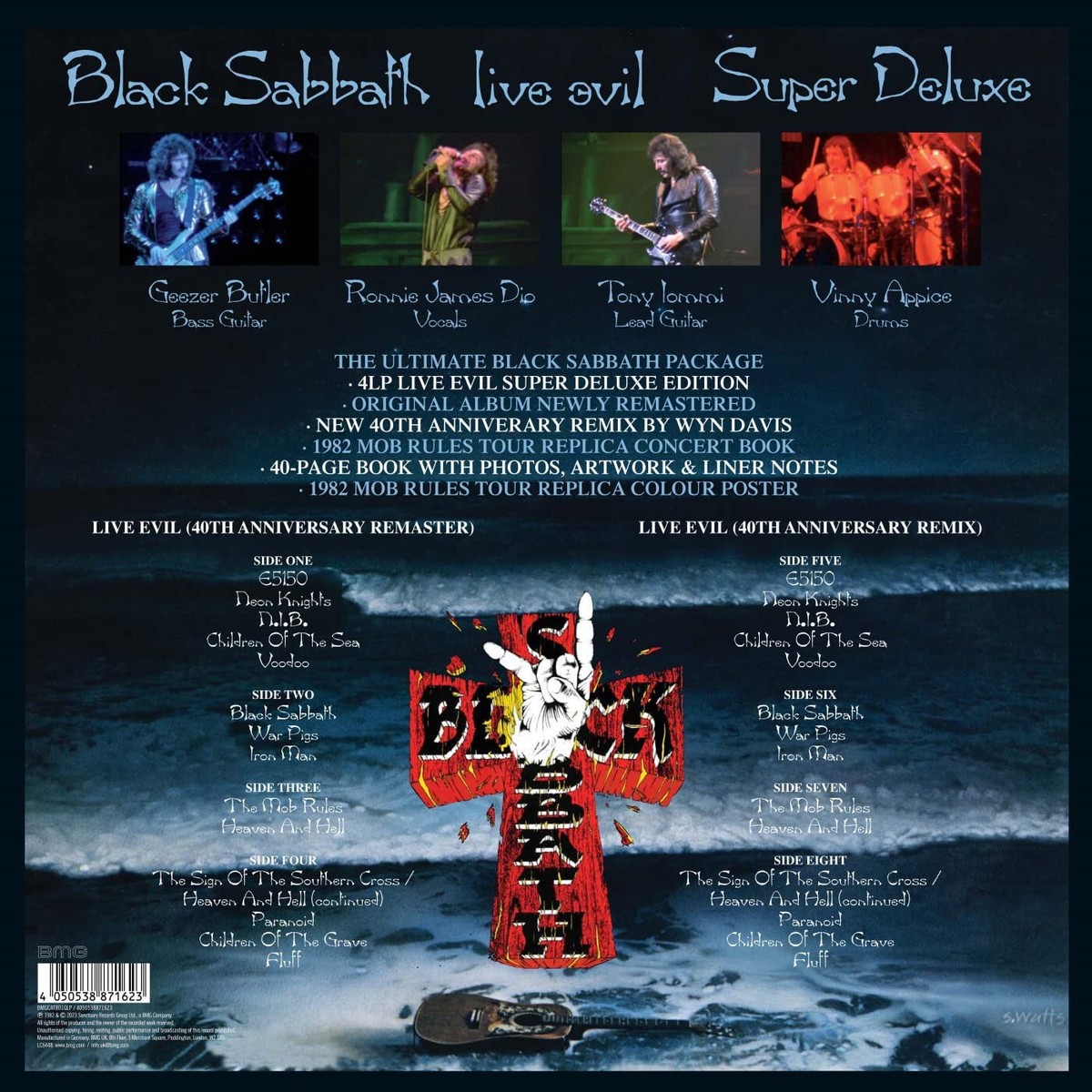 ブラックサバス  ライヴ・イーヴル(デラックス・エディション) Amazon.co.jp: LIVE EVIL - BLACK SABBATH [SUPER DELUXE 40TH