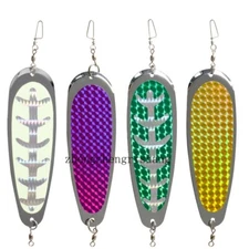 4pcs Flasher Fishing Diving Board Adjustable Weight Trolling Tool Sea Fishing