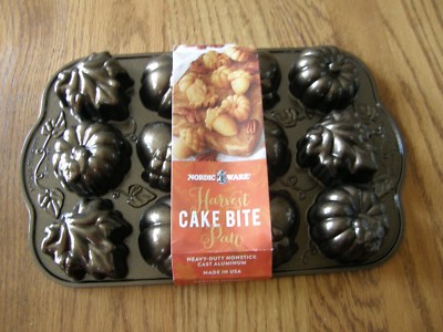 Sur La Table Nordic Ware Harvest Cake Bite Pan-Cakelets,Muffins,Cupcakes-New