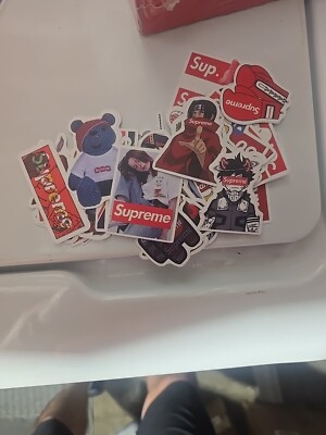 Supreme ST100 100 Piece Random Sticker Pack   New Sealed | Skate Logos