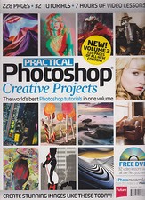 PRACTICAL PHOTOSHOP CREATIVE PROJECTS IN ONE VOLUME MAGAZINE 2013, W/FREE CD.