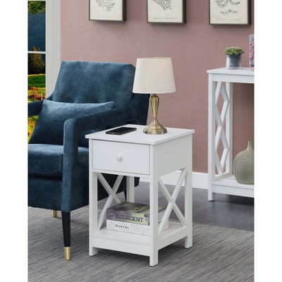 End Table, White
