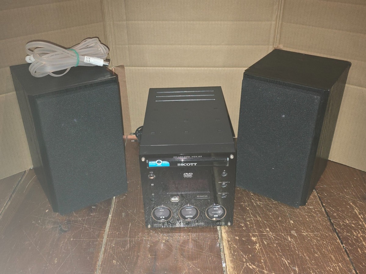 Mini Chaîne Hifi SCOTT MDX I62 120W – Occasion Bon état – Modèle Complet