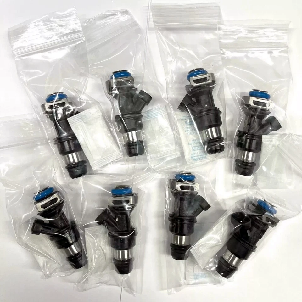 8Pcs OEM Fuel Injectors 25317628 17113698 Fits Chevy Silverado 4.8L 5.3L 6.0L Foto 4 de 4
