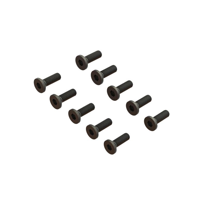 Arrma ARA702016 Flat Head Screw M2.5x8mm (10 Pcs)