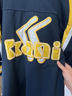 Karl Kani 23 Football Jersey Great Condition Navy/ Yellow Vintage