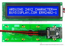 Blue IIC/I2C/TWI Character 24x2 Serial LCD Module Display for Arduino w/Library