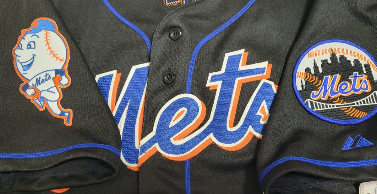Majestic AUTHENTIC 54 3XL NEW YORK METS DAVID WRIGHT Jersey RARE