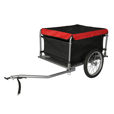 Fahrrad Lastenanhänger 65kg Fahrradanhänger Transport Transportanhänger