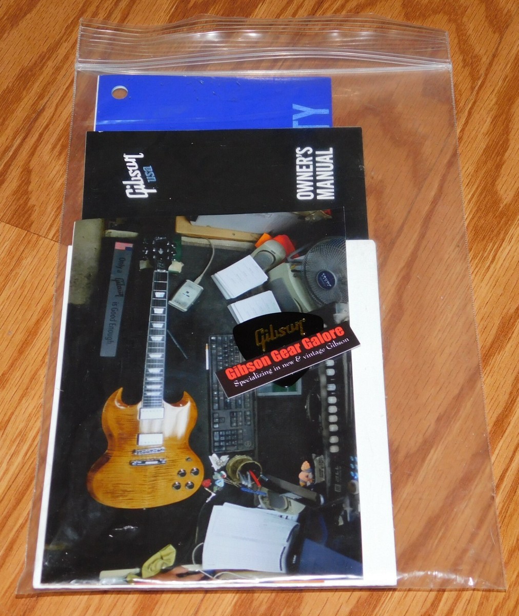 Gibson SG Standard High Performance Case Candy Manual Wrench COA