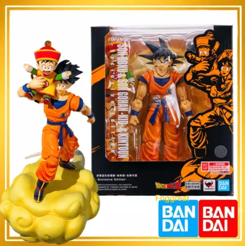 SDCC 2024 TAMASHII NATIONS S.H. FIGUARTS DRAGON BALL Z: SON GOKU & SON GOHAN KID - Picture 2 of 8