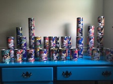 Pinnacle Baseball Cards in SEALED CANS lot of 45 cans. Mix Lot of 45 cans.