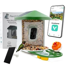 Bird Feeder with Camera with AI Identify Birds Species Solar Panel, Smart Bird 
