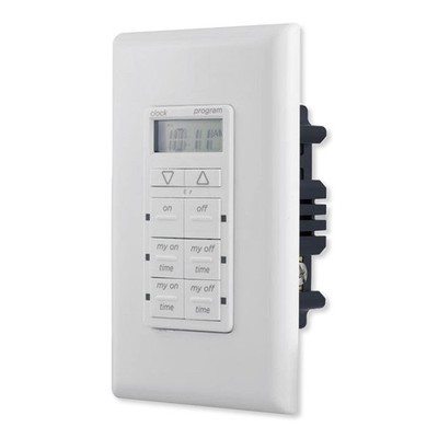 myTouchSmart In-Wall Digital Timer 4 Program Indoor Outdoor Lights 26893