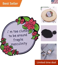 Feminist Statement Enamel Pin - Ideal Gift for Fashion Lovers & Advocates