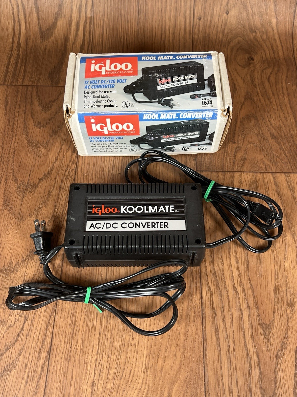 12 Volt Dc/120 Ac Converter W/adapter 1674