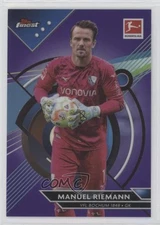 2022-23 Topps Finest Bundesliga Purple Refractor /250 Manuel Riemann #27