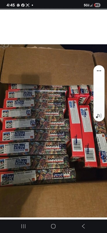 1993 Skybox Marvel Universe Series IV T hobby ox Factory Sealed (36 Packs)