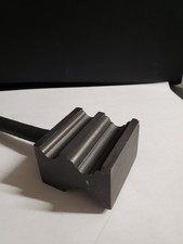 Graphite Baroque Shaped Marver For Lampworking