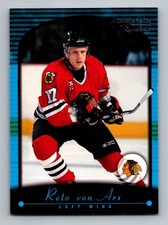 2000-01 Topps Premier Plus #107 RETO von ARX Chicago Blackhawks Rookie Card