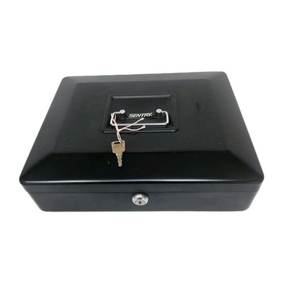 Sentry Safe Masterlock tragbarer feuerfester Safe mit Schlüsselschloss - 11''x 4'' gebraucht