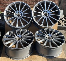 GENUINE SET OF MERCEDES GLE 21" AMG ALLOY TURBINE WHEELS A1674013400 A1674013500
