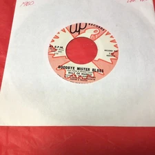 45 RPM " GOODBYE MISTER BLUES/OUT OF MY MIND" BILLY DE MARCO 1960