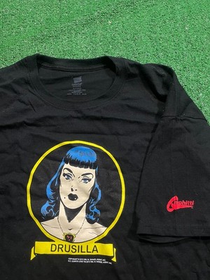 Drusilla T-Shirt Sz XL Black New Tales from the Crypt 2012 Graphitti