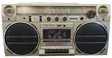 SHARP GF-5757 Rare Vintage Serviced Japan Cassette Deck Boombox Warranty