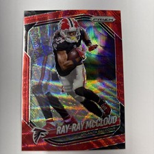 2025 Panini Prizm - RAY-RAY McCLOUD - Red Wave Prizm /149