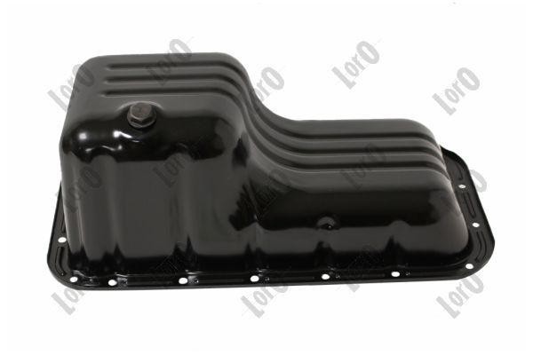 ABAKUS Oil Pan 100-00-100 For Chevrolet, Black, Steel, Reinforced