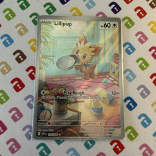 Pokemon TCG Lillipup 154/086 Sv White Flare Illustration Rare Holo Full Art on eBay