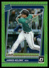 Jarred Kelenic 2021 Donruss Optic #135 Mariners MLB READ FREE SHIP AutographDen