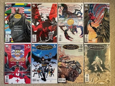 Batman Incorporated #1-8 Complete 1st Series Set 2010 DC Comics Grant Morrison