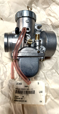 Genuine NOS  NIB Mikuni 34mm Round Carburetor Carb VM34-515  SKIDOO BOMBADIER
