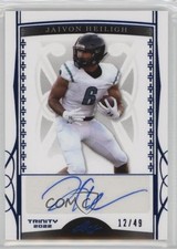 2022 Leaf Trinity Navy 12/49 Jaivon Heiligh #BA-JH1 Auto 6k8