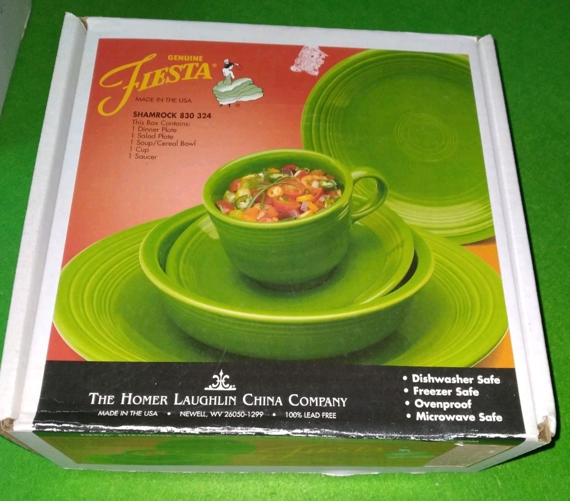 Retired Green Dishes 830 324 New Fiesta