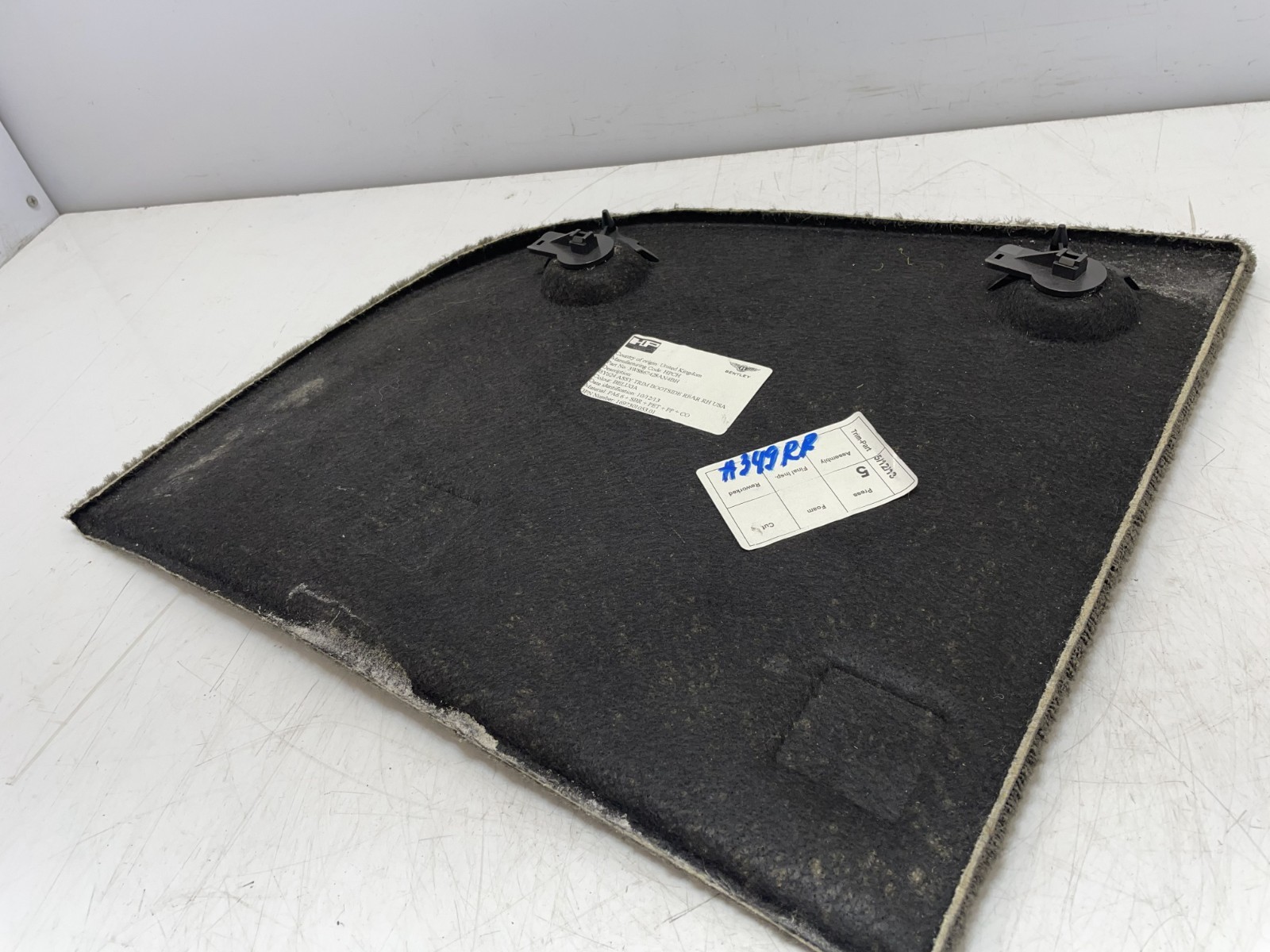 ✅ 12-17 OEM Bentley Continental GT Rear Right Trunk Quarter Trim Cover Panel