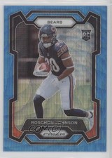 2023 Panini Prizm Rookies Blue Wave Prizm 20/199 Roschon Johnson #314 1k3z